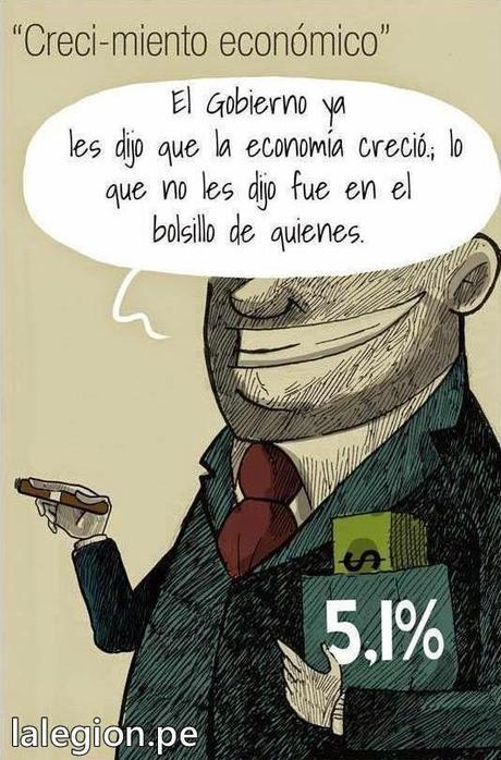 El Conformismo y el Desinterés, razones de que la economia no beneficie a las Mayorias