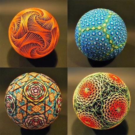 Bolas Temari. El arte textil japonés de la abuela de NanaAkua