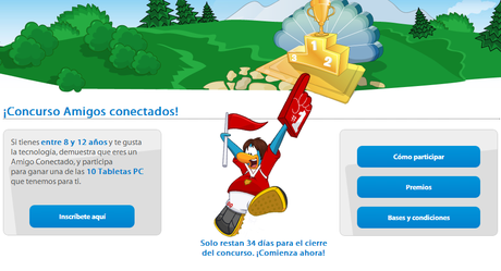 concurso e1400613470357 Club Penguin Amigos Conectados: ¡Ganate 10 tablets con el Nuevo Concurso!