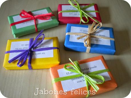 Jabones felices de boda