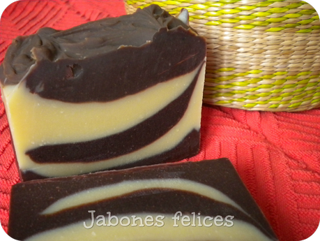 Jabón de coco y cacao