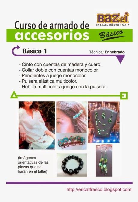 Curso Básico de Armado de Accesorios con productos de Bazei Curso Básico de Armado de Accesorios con productos de Bazei