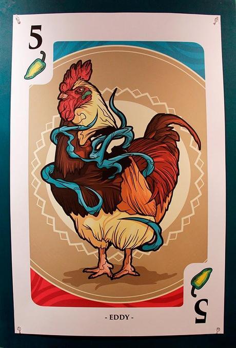 “Rey de Reyes / Baraja Ilustrada” Exposición en México