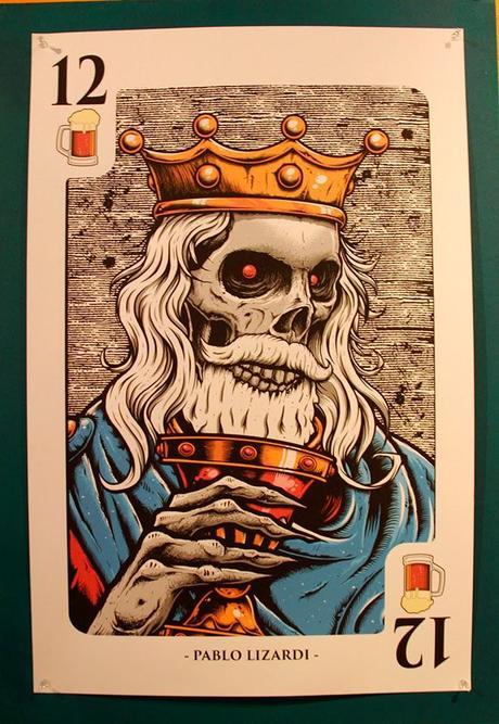 “Rey de Reyes / Baraja Ilustrada” Exposición en México