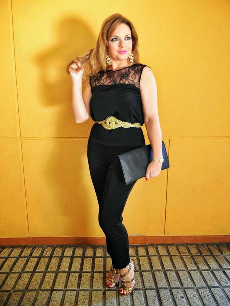 BLACK JUMPSUIT PARA UN LOOK NOCTURNO