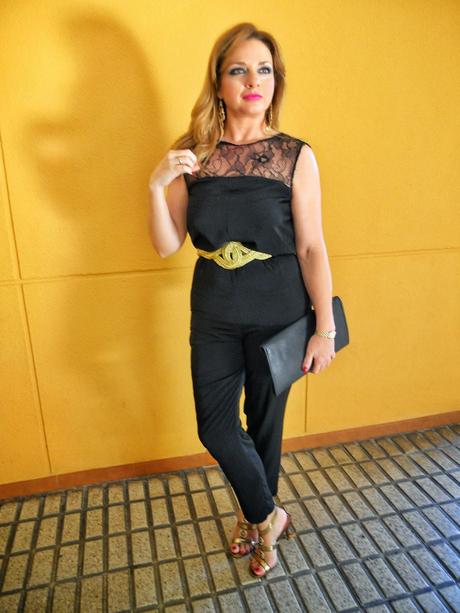 BLACK JUMPSUIT PARA UN LOOK NOCTURNO