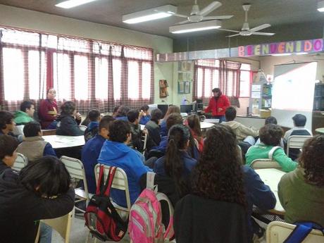 ALUMNOS DE LA ESCUELA DE EDUCACIÒN TÈCNICA Nº 2 DE GARIN CONVERSARON CON LAS BASES ANTÁRTICAS