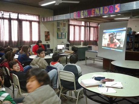ALUMNOS DE LA ESCUELA DE EDUCACIÒN TÈCNICA Nº 2 DE GARIN CONVERSARON CON LAS BASES ANTÁRTICAS