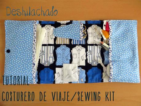 Tutorial: costurero de viaje / Tutorial: sewing kit