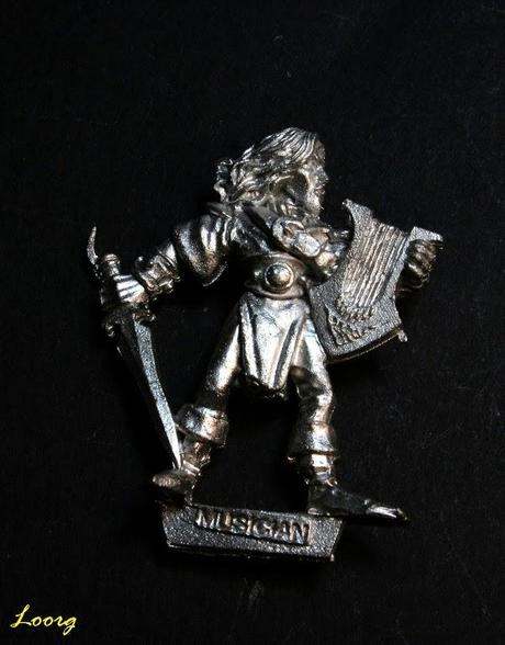 Cimbri War-Skald, músico de los Elfos Silvanos