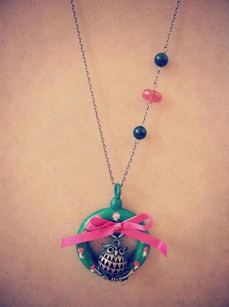 Mis Creaciones ✄✄: Collares de Madera (parte 2)