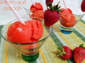 Sorbete fresa