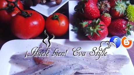 Bacaladitos con salsa de fresas