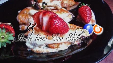 Bacaladitos con salsa de fresas