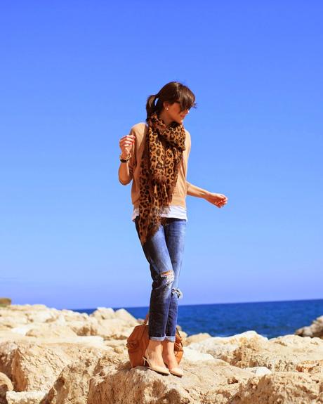 Boyfriend + Kitten heels