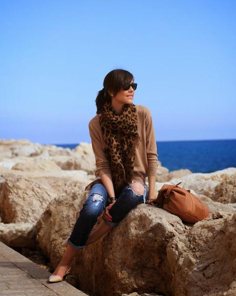 Boyfriend + Kitten heels