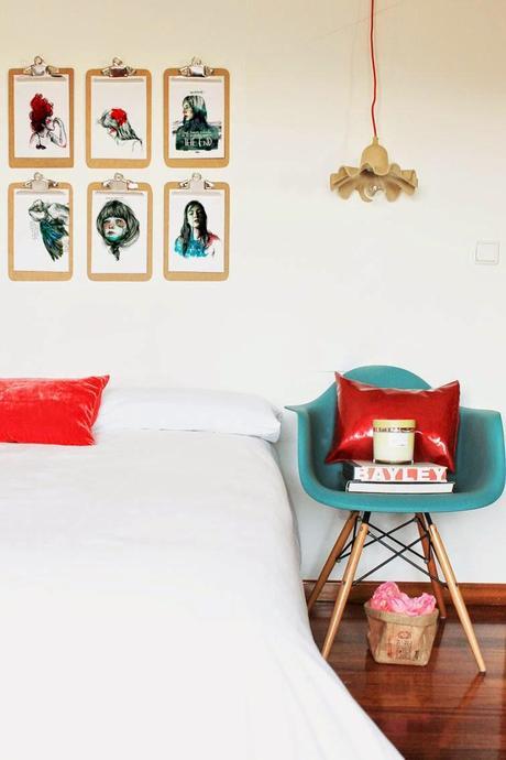 3 ideas #lowcost para una pared con clipboards!