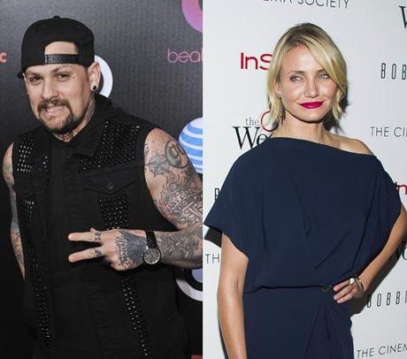 Cameron Díaz y Benji Madden