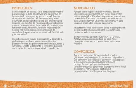 Review: exfoliante de Amerindia