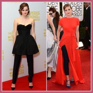 Emma Watson 300x300 Falda sobre pantalón ,TENDENCIA Primavera 2014 