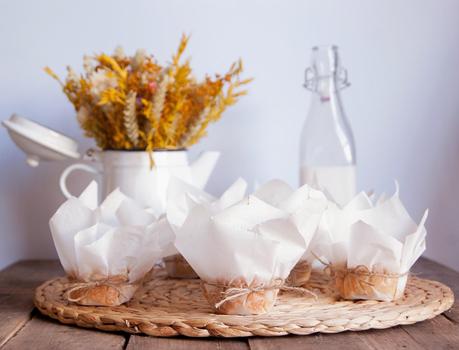 Muffins de manzana y pera