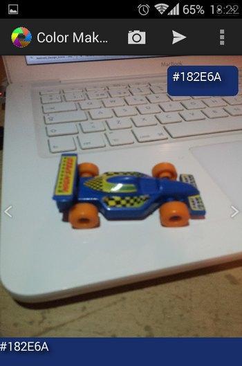 Color Maker, app que permite conocer el código RGB de colores en imágenes que capturan con su móvil color-maker-rgb-code