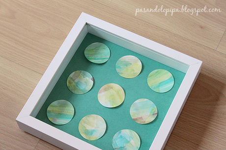 pasandolopipa | resultado final manualidad cuadro