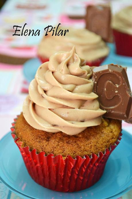 Cupcakes de chocolate Crunch