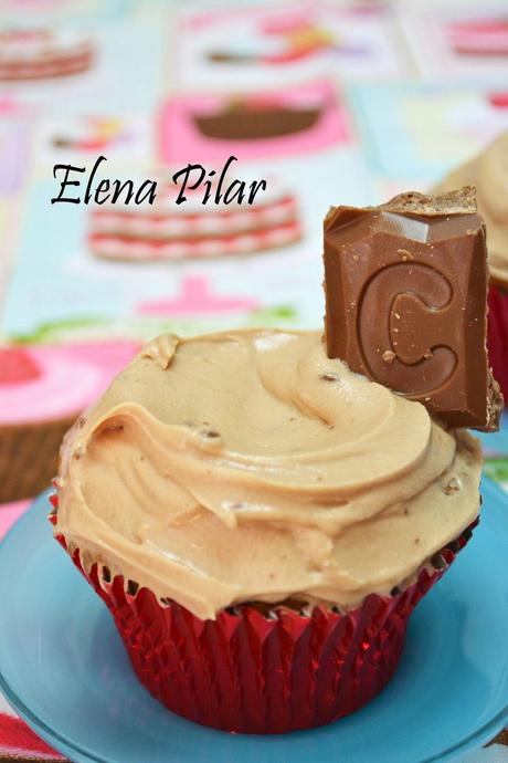 Cupcakes de chocolate Crunch