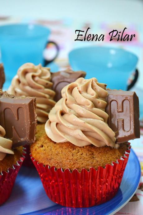 Cupcakes de chocolate Crunch