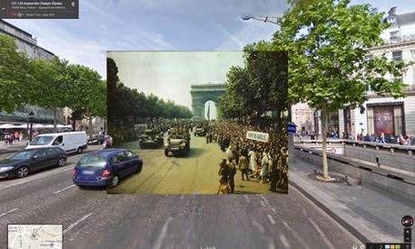 La Segunda Guerra Mundial a través de Google Street View