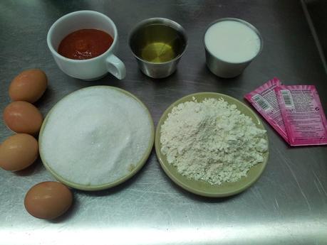 Bizcocho o Queque de Tomate