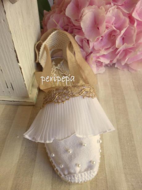 ALPARGATA PARA PAJE DE BODA