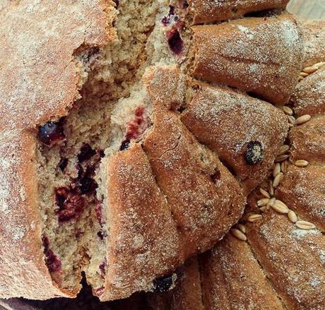 Nuestro gran sábado en #viajeatarraco Primera Parte pan romano de frutos rojos tarraco viva viaje a tarraco amigastronomikas