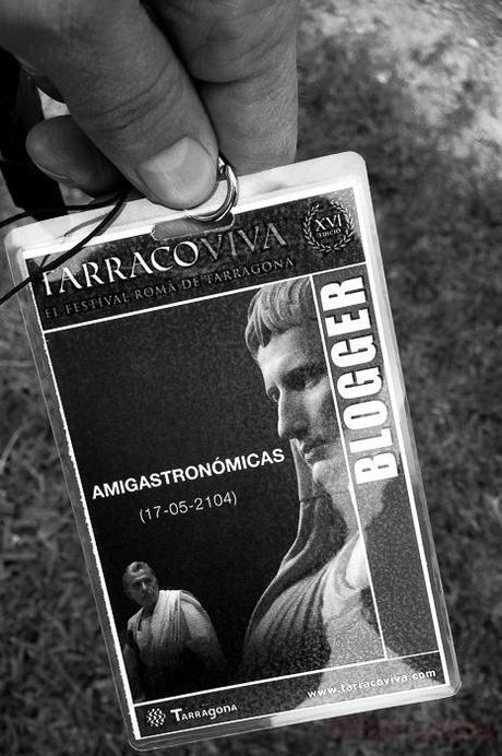 Nuestro gran sábado en #viajeatarraco Primera Parte Acreditacion amigastronomikas viajeatarraco