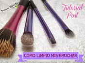 Como limpio brochas