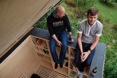 Biblioteca en el jardín......en Arquitectura Sorprendente