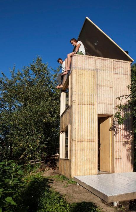 Biblioteca en el jardín......en Arquitectura Sorprendente