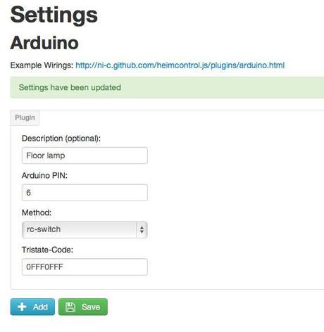¿Cómo construir un sistema de automatización del hogar con la imagen Arduino Raspberry Pi y rcswitch estableciendo Cómo construir un sistema domótico con Raspberry Pi y Arduino