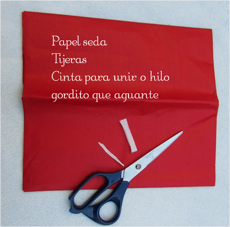 Pompón de papel para fiesta, lo hacemos paso a paso