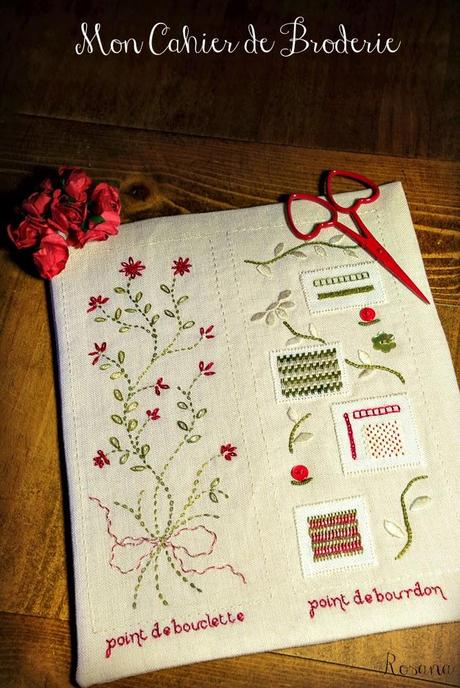 Mon Cahier de Broderie - Hoja 1