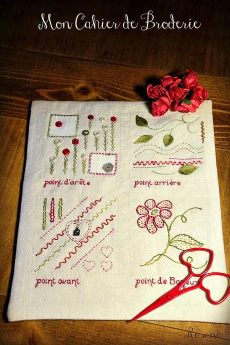 Mon Cahier de Broderie - Hoja 1