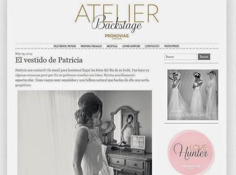 *our wedding* en el blog de Pronovias