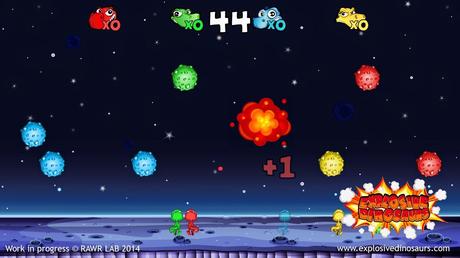 Explosive Dinosaurs, minijuegos para varios jugadores con pruebas inspiradas en los clásicos