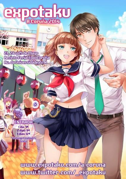 EXPOTAKU CORUÑA 2014, Feria de Videojuegos, Manga, Coleccionismo, ...