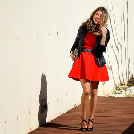 Red dress