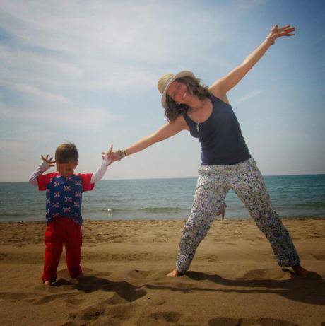 Quiero rayos de sol tumbados en la arena