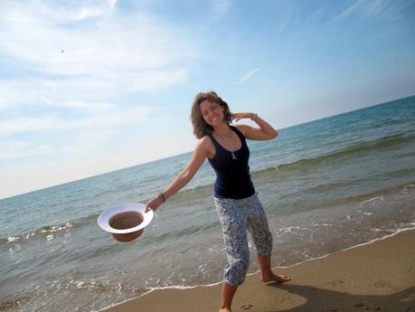 Quiero rayos de sol tumbados en la arena