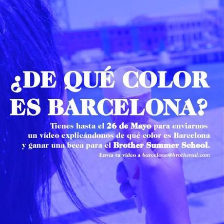 Di de qué color es Barcelona y gana una beca en el Brother Summer School