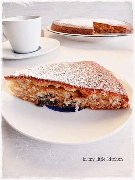 Bizcocho de arándanos